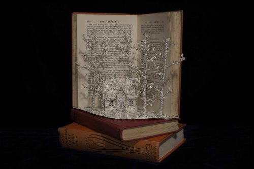 Hansel and GretelBook SculptureWire, Wadding & Vintage Books27 W x 25 D x 28 H cm