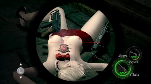 Resident Evil 5: Operation Undressed [18+]Chapter 5-3Chris and Sheva struggle to remove the control 