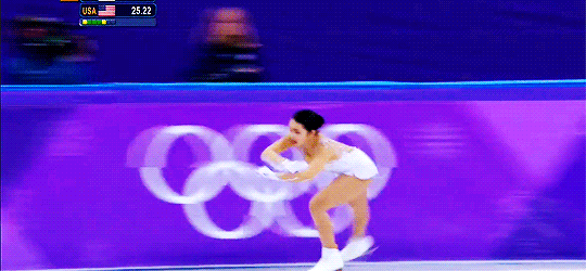 Karen Chens Spiral (and Smile)during Her Self-choreographed Short Program To On Golden Pond At The 2018