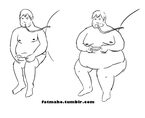 Porn Pics fatmaho:  whoops now heâ€™s too fat