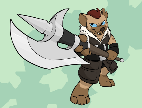 spiderdasquirrel:A young Ruvi throwing up a fighting stance