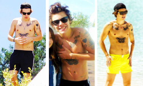 papelpop:  Harry Styles - compilação shirtless 