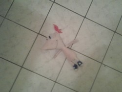 ivanswaginski: blackghostriolus:  izurusenpai:  why is there a naked phineas doll on my bathroom floor  a body has been discovered  school trial will commence 