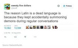 lolfactory:  Latin problems  tumblr pictures