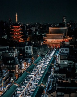 tokyotuisku:  Sensoji Temple, Asakusa, Tokyo.