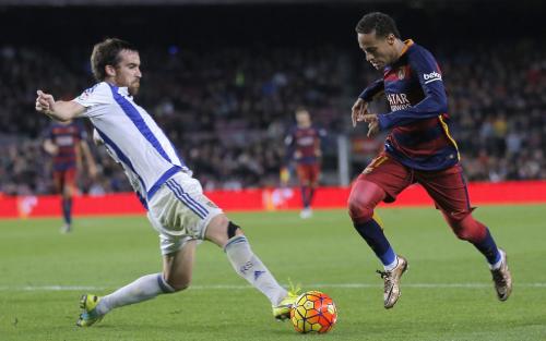 Primera Division - Barcelona 4:0 Real Sociedad (28.11.2015)Tore Barcelona: Neymar 22’ - L. Suá