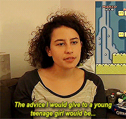 thecomeback-kid:  this motivational gifset of a stoned ilana glazer is everything to me 