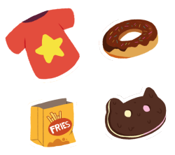 mutaharu:  I also made Steven Universe stickers