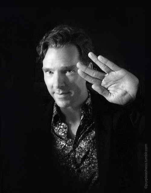 purpleashess: “Live long and prosper” [x]