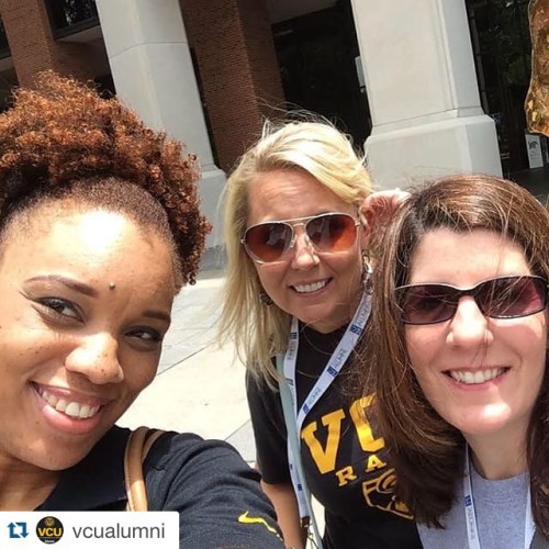 Repost from @vcualumni: ・・・ &ldquo;Tamara Jones (B.A.&lsquo;04/A), Melanie Seiler (B.S.'96/MC) and K