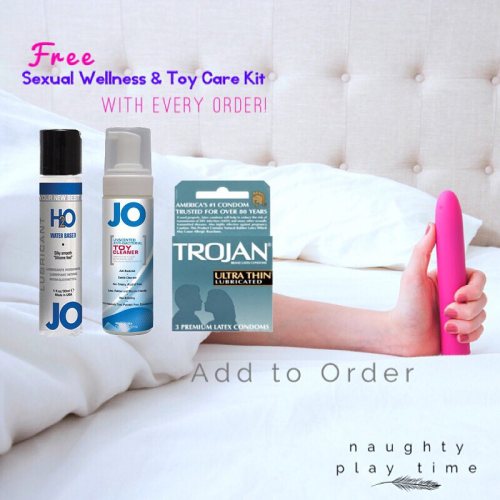 FREE gift with every order. One more great reason for making NPT you first choice for adult intimacy