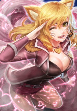 league-of-legends-sexy-girls:  Popstar Ahri