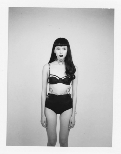 creepyyeha:  Quiet, we are dreaming Polaroid by Jessia Ma Model: Kirsten Kilponen