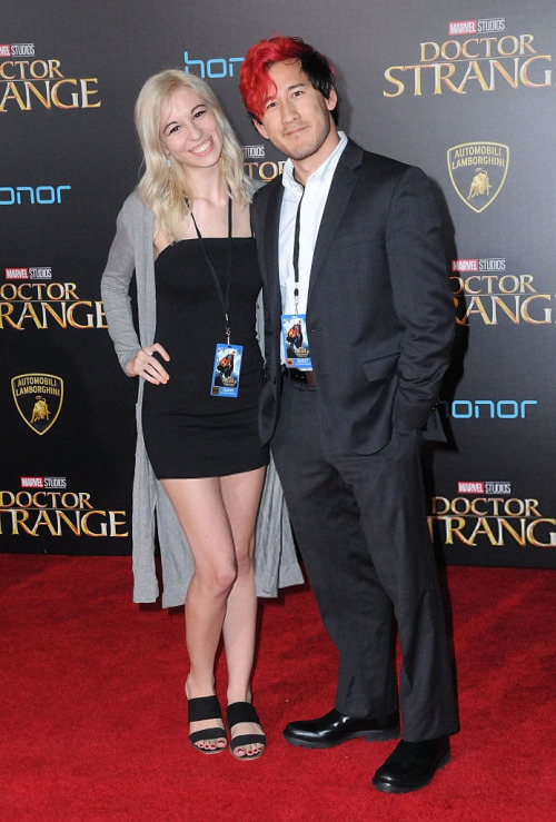 Amy and Mark at the premiere Of Disney And Marvel Studios’ ‘Doctor Strange’ (Octob