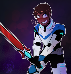 chibigaia-art:  doodled lance because now he has  SORD… can’t wait to see him doing some swordfighting along his snipering! 