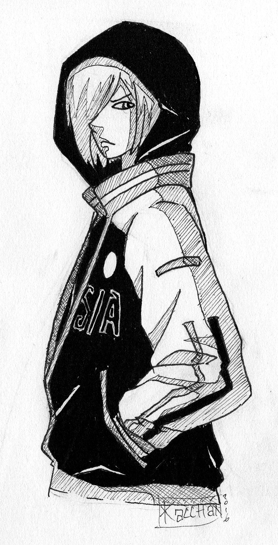 yocchan-art:  [ INKTOBER DAY 22 ] Little Yurio for today ~ &lt;3   