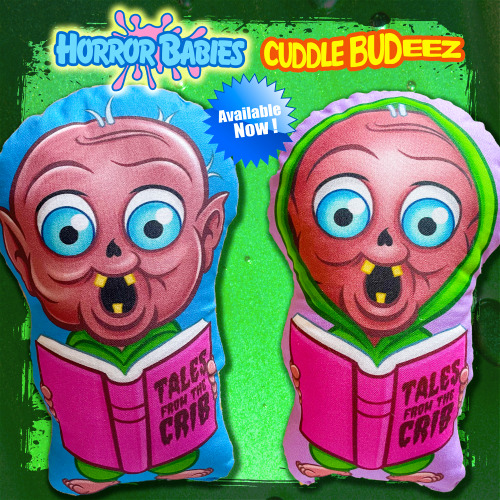 Baby Crypty Cuddlebudeez are here!Grab yours and add this cutie to your Horror Babies collection tod