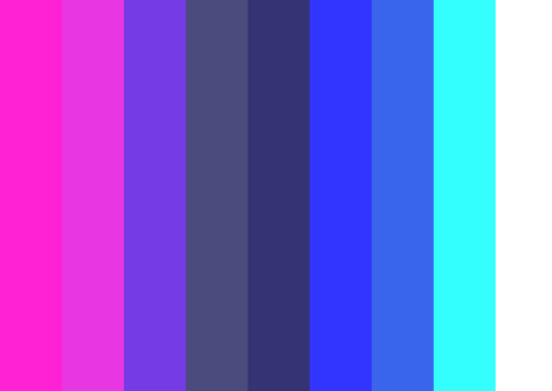 SAYU (day and night) Color Palette