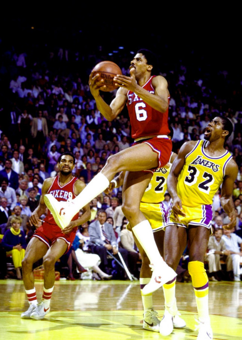 nbafinalsarchive: Julius Erving 1983 NBA Finals