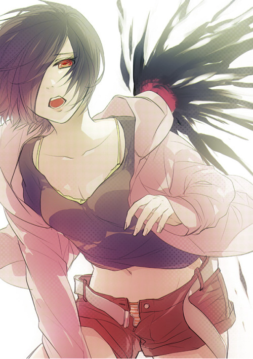 kurokohair:  Touka Kirishima 
