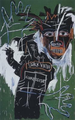 deadpanaesthetic:Jean-Michel Basquiat,Self-Portrait as a Heel