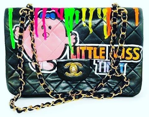 Little Miss Chanel !! For more Amazing Artworks check out our website : WWW.YEARZEROLONDON.COM OR FO