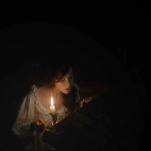 She took her candle and looked closely at the cabinet… - Northanger Abbey, Chapter 21