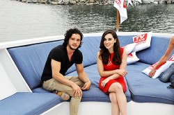 emclarkedaily:  Kit Harington and Emilia