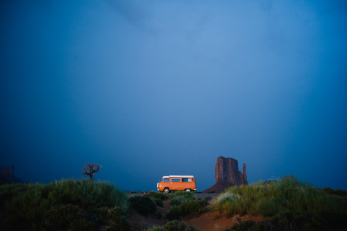 van-life:  Monument Valley after the storm