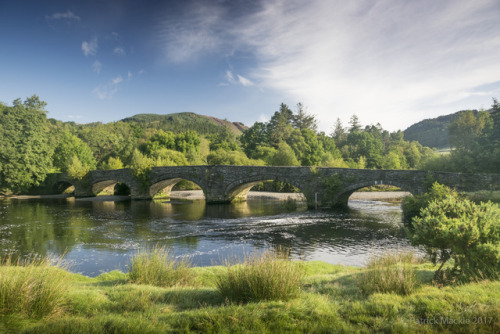 Pont Llenelltyd near #Dolgellau in North Wales. #photography While my son and grandson were skimming