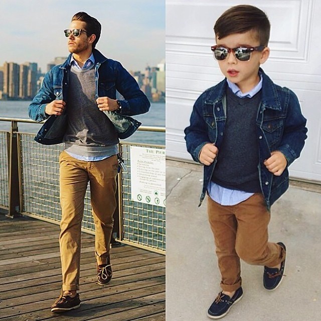 trendingly:  This 4-Year-Old Instagram Star Steals Famous Dudes’ Styles 