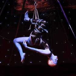 Skinny-Redhead:  -Liverpool Tattoo Convention – Performing Self-Suspension With