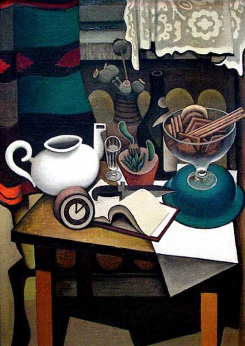 Vilen Karakashev (Soviet/Russian, *1935)An old still life, 1962