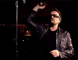 popbonobuzzbaby:
“ A little 360 tour Bono.
”
Yeah, yeah, baby play that air guitar! Even though you really don’t know how!! LOL