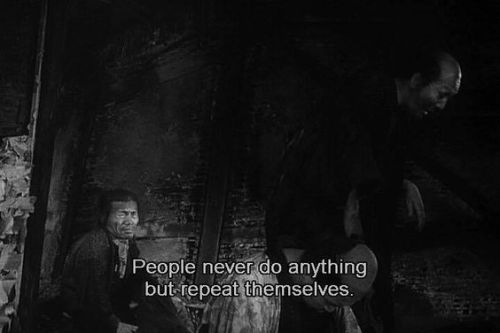 theotreptos: The Lower Depths By (1957) Akira Kurosawa