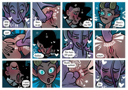   ELSEWHERE EPISODE 11Boiling over - Page 28Ember finally gets to do a butt. Huzzah! PATREON.COM/ELSEWHERE 