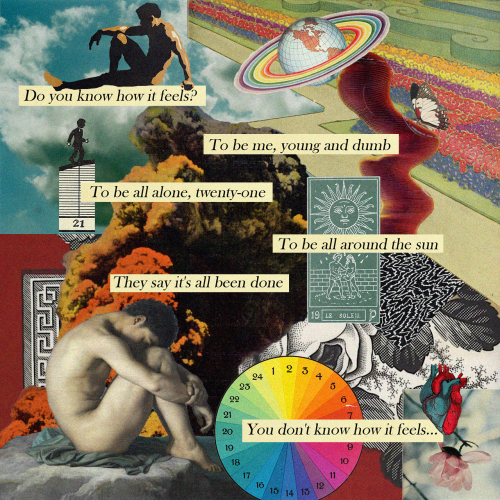 rosalio park 1&amp;2, digital collage, 2021. inspired by the song how it feels by coin.click for hig