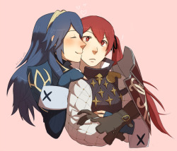 winded-wolf:nothing better than surprise kisses with the gf