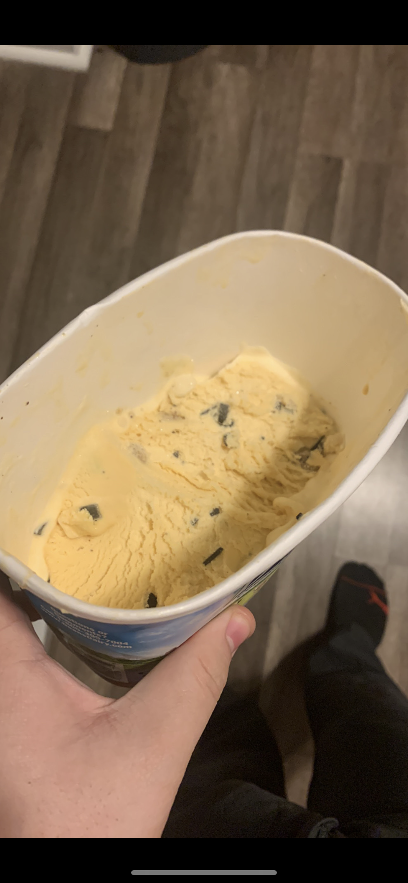 I Reached A New Milestone Today: I Was Told To Eat An Entire Ice Cream Container And Pop My Work Pants
