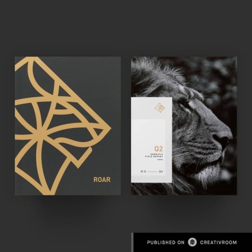 Reall cool Roar Groupe #brand #identity by Studio Mast [@studiomastco]. Check it out for detail at w