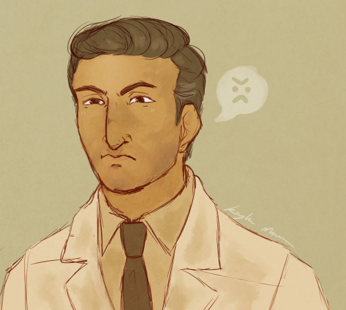 vadimbobrov:Dr Grump looks different every time I draw him I cri [X] 