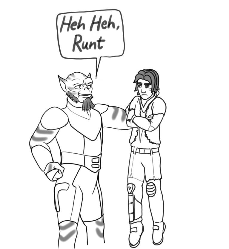 radicalrebelcat:  Zeb, I know he’s your little brother, but you gotta be careful