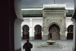 morobook:  Morocco. Fez. Qaraouiyyin Mosque.1983