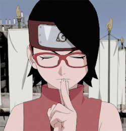 fuckyeahsasusaku: She is armed with the sharingan that she inherited from the uchiha clan, as well as the same superhuman strength as her mother.