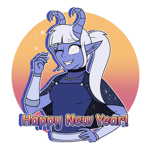 ✨Happy New Year!✨Farewell 2020, hello 2021! Last D&D session, Aurora was able to shake off the f