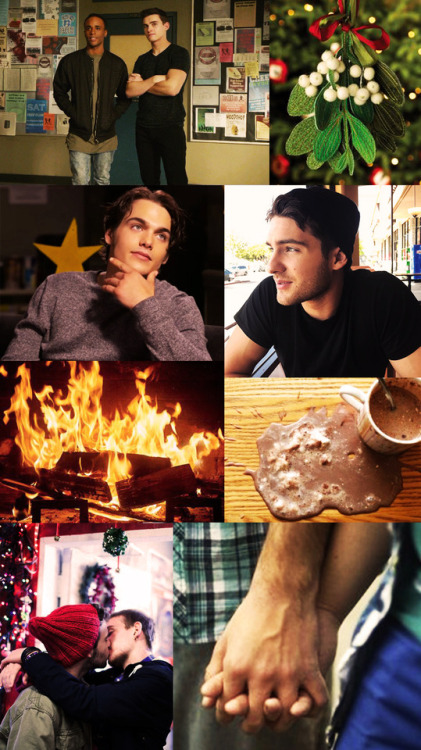 li0nh34rt:manonisamelon:Aesthetic for Underneath The Mistletoe as part of the Thiam Discord Secret S