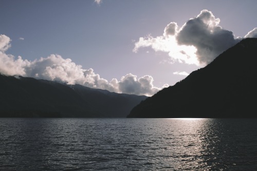 Crescent Lake in Olympic National Park, WashingtonApril 2013