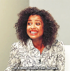 markwatney:  Gugu Mbatha-Raw &amp; Oscar Isaac at the Variety Studio 