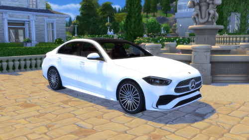 2022 Mercedes-Benz C-Class by LorySims Screenshots by @moderncrafterLive in the moment. Drive in the