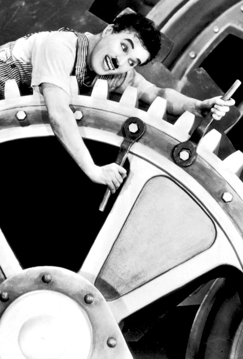 Charlie Chaplin ~ Modern Times, 1936 